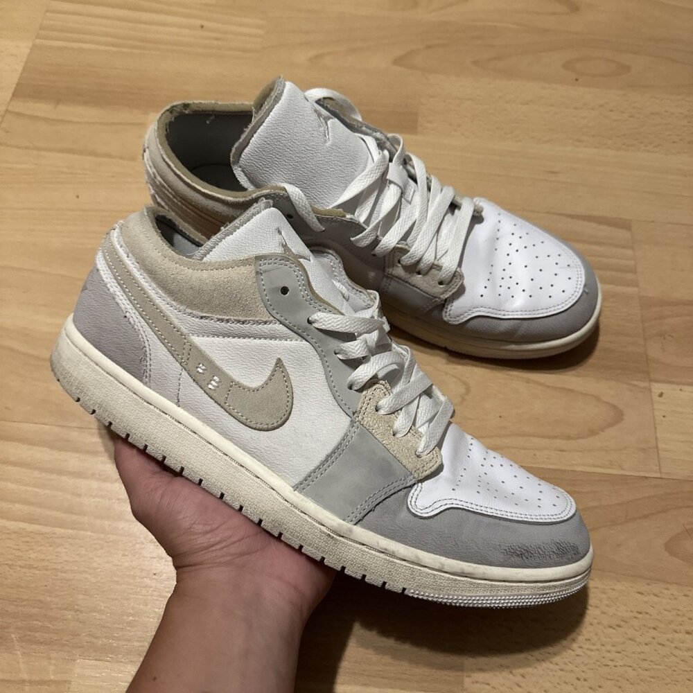 Size 11 - Air Jordan 1 SE Craft Low Inside Out - Tech Grey